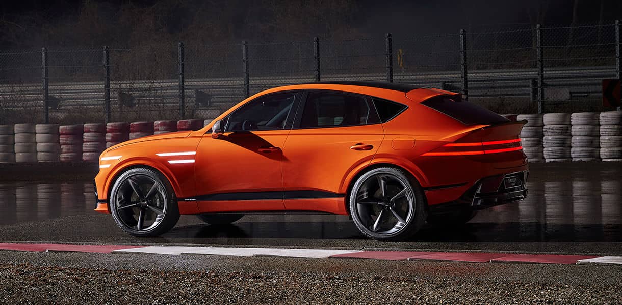 제네시스 GV80 COUPE 컨셉트카 바로보기 - undefined - PERFORMANCE-OPTIMIZED EXTERIOR 제네시스 GV80 COUPE 컨센트카 바로보기