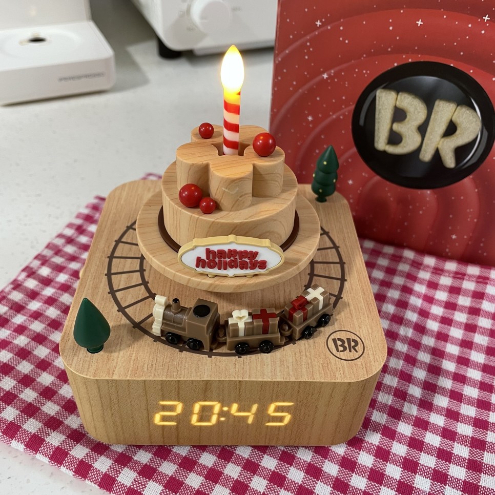 구입 후기, 불량? 베스킨라빈스 오르골시계 3