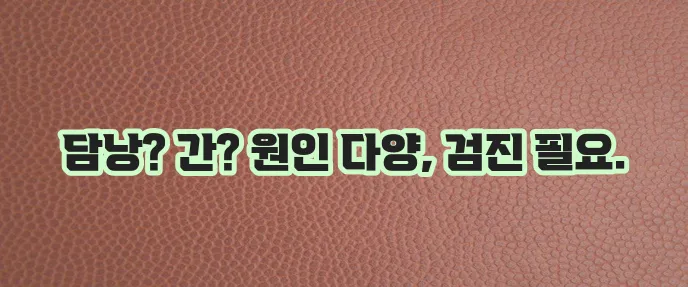 오른쪽 갈비뼈 아래 통증, 혹시 무슨 문제일까요?
