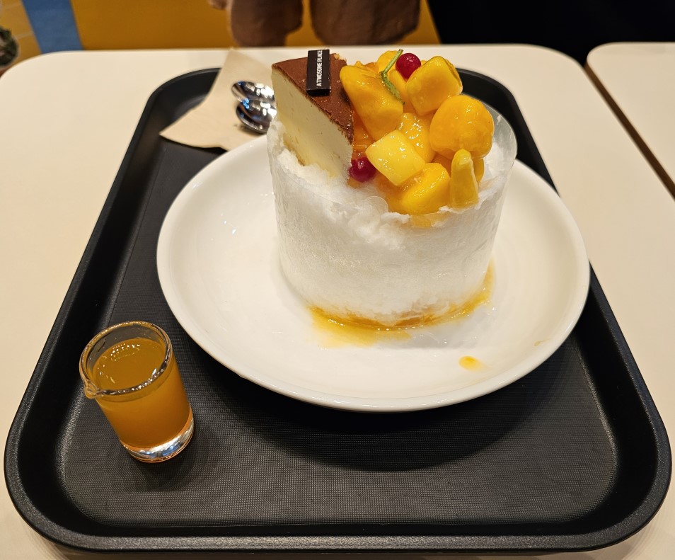  [인천 서구] 티데이 할인 검단신도시 투썸플레이스 애플 망고 케이크 빙수!!