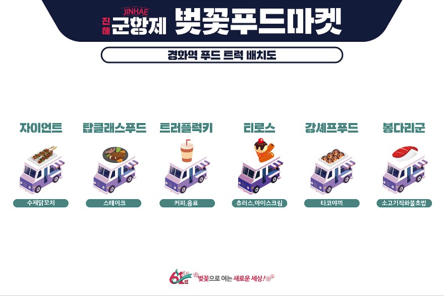 진해 군항제 벚꽃 축제 일정 및 프로그램