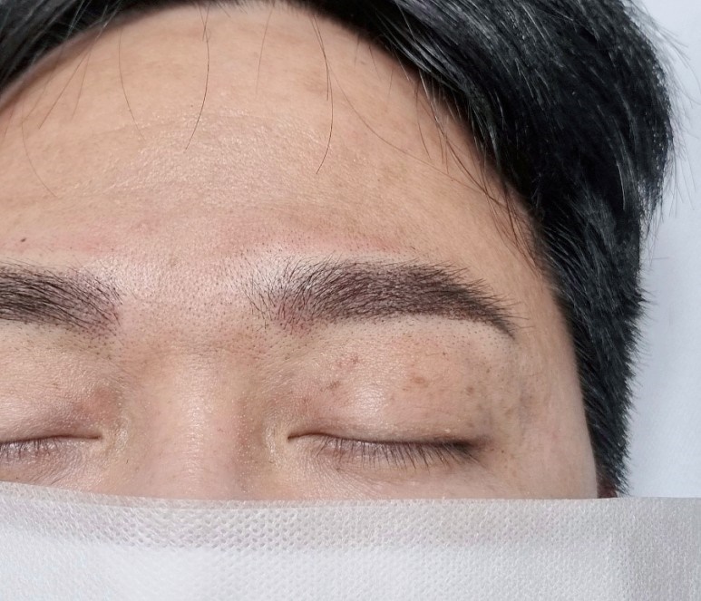  광주남자눈썹문신 어울리는 눈썹 찾기 대성공