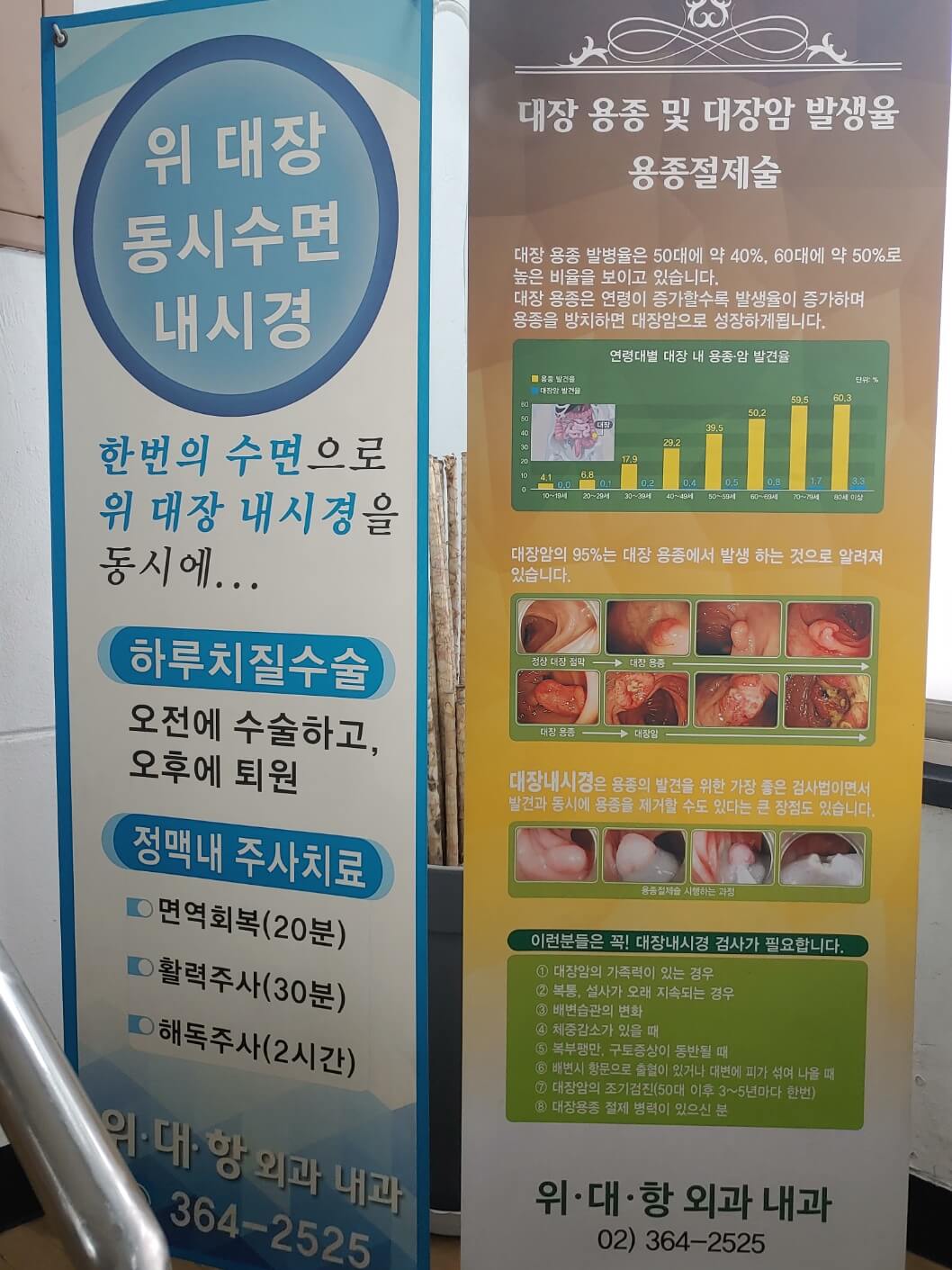 hospital information banner