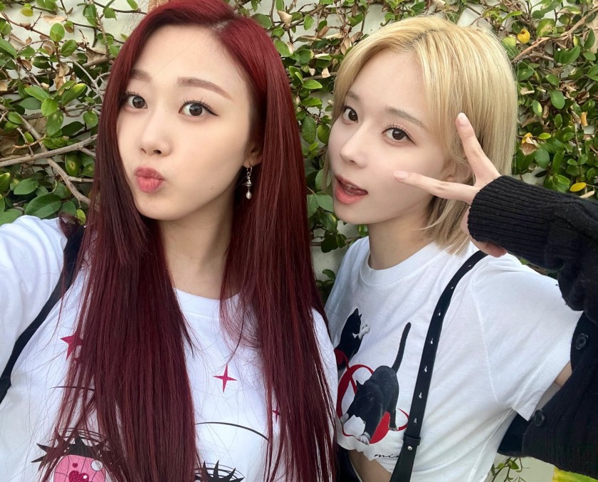  에스파 LA 지젤 윈터 인스타그램