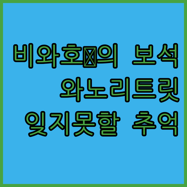 비와호畔의 숨겨진 보석? 와노리트릿 
