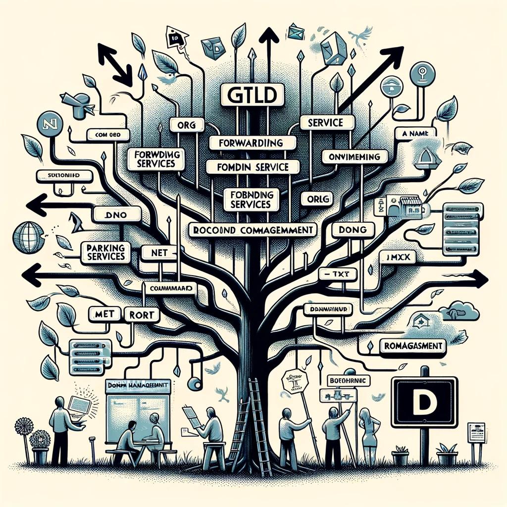 gTLD 포워딩 및 파킹 서비스 레코드 관리 이해하기