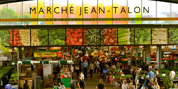 잔 탈롱 시장 Jean-Talon Market