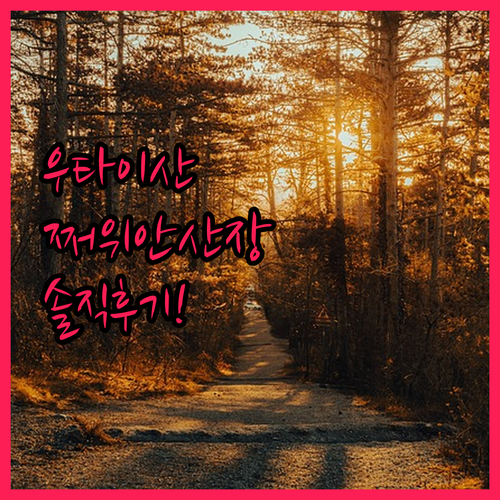 우타이산 쩌위안 산장 솔직 후기! 가