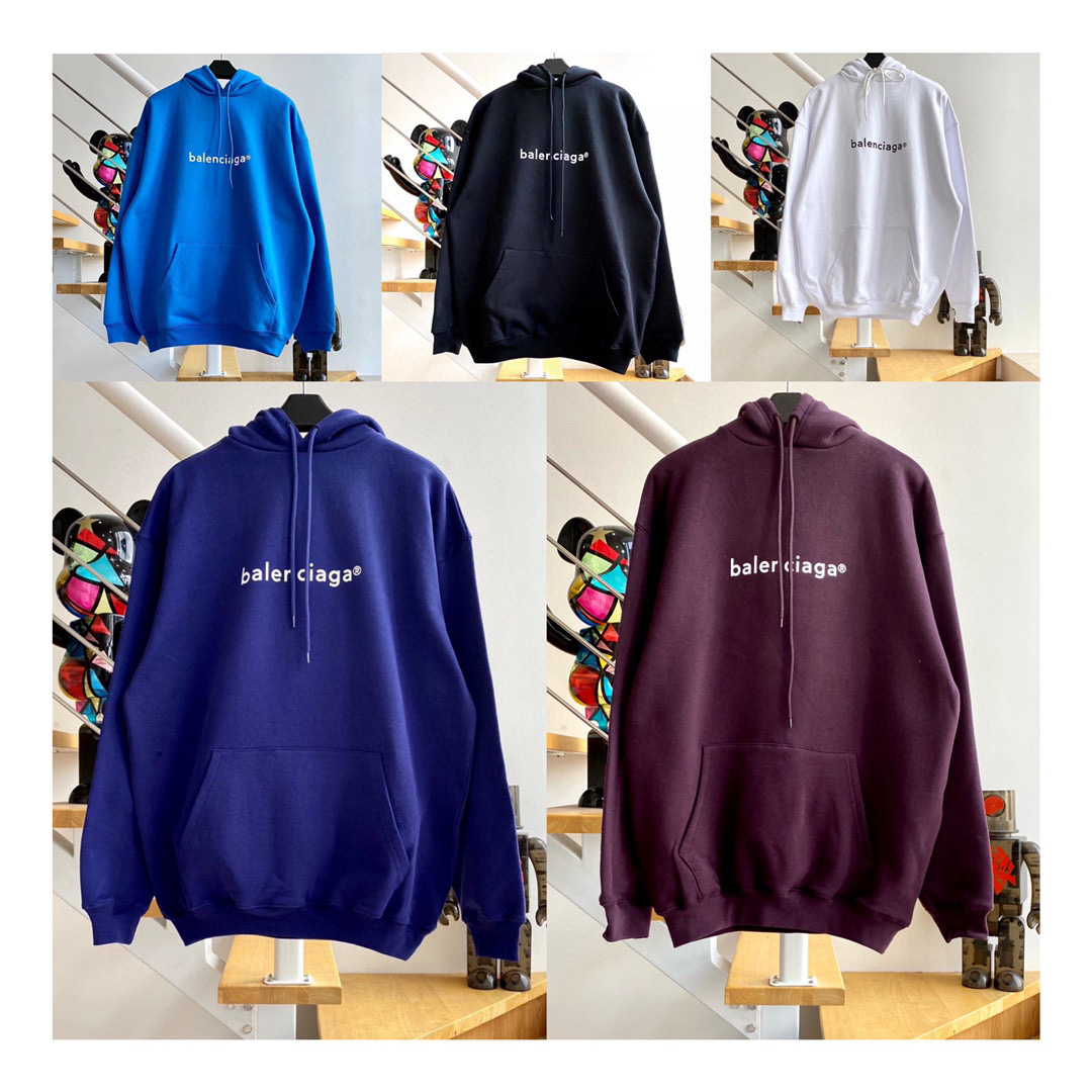  [BALENCIAGA] 발렌시아가 뉴 카피 라이트 스웨트 셔츠 후드 티셔츠 570811 TJVA3 5182