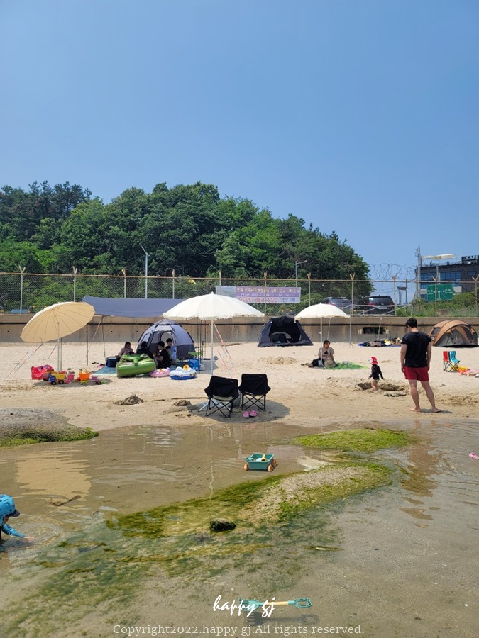 아야진 해수욕장 아이랑 물놀이(파도없고 물 따뜻한곳 위치 알려드림)