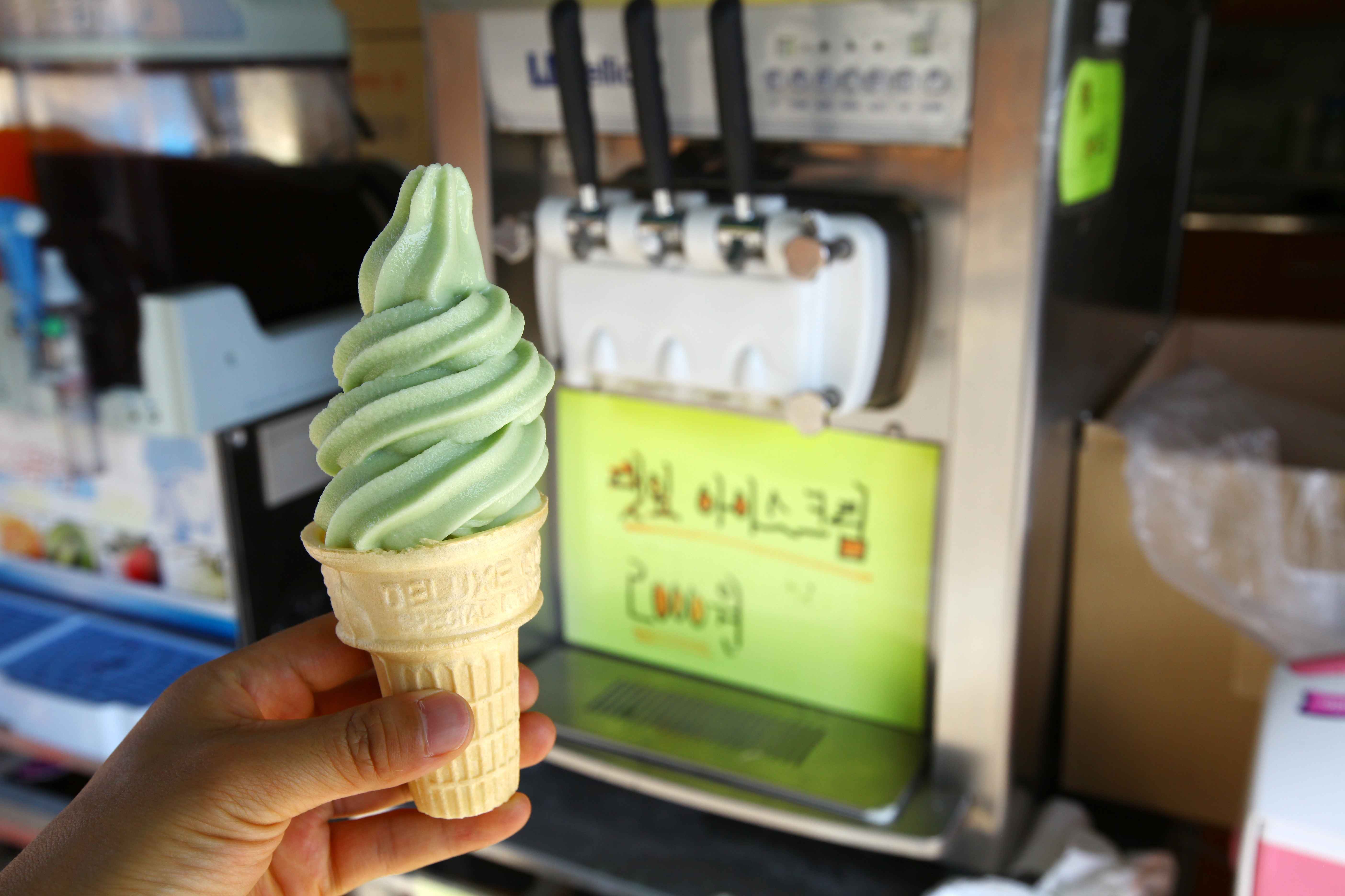 Bamboo Leaf Ice Cream