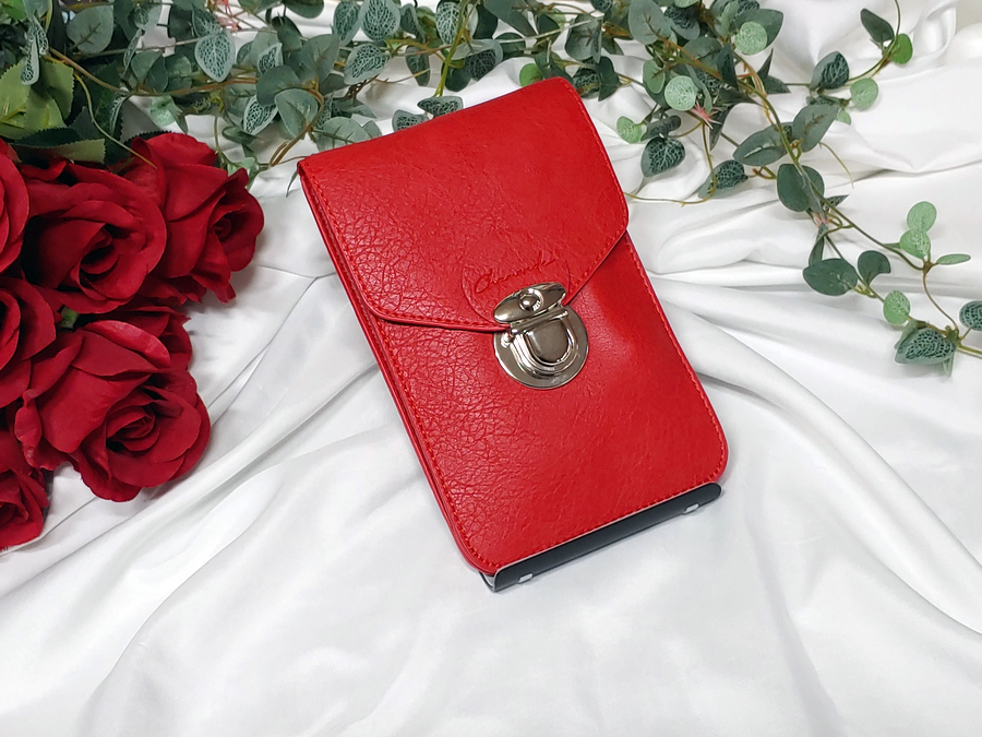 폰 수납과 터치를 편리하게 폰백 샤몬드 멀티백으로 9