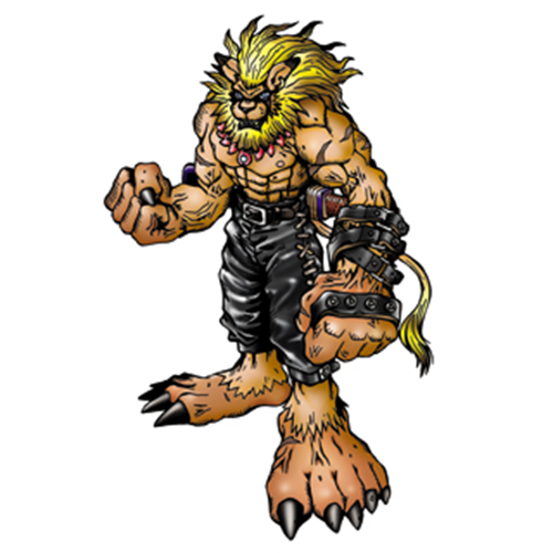  [디지몬도감] 레오몬 レオモン LEOMON LEOMON