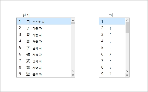 크롬 한자키 입력