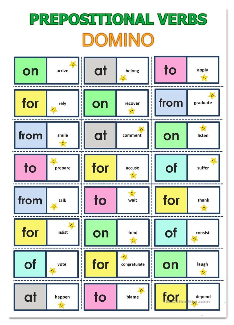  preposition 전치사, 사전에 전개 배치하다