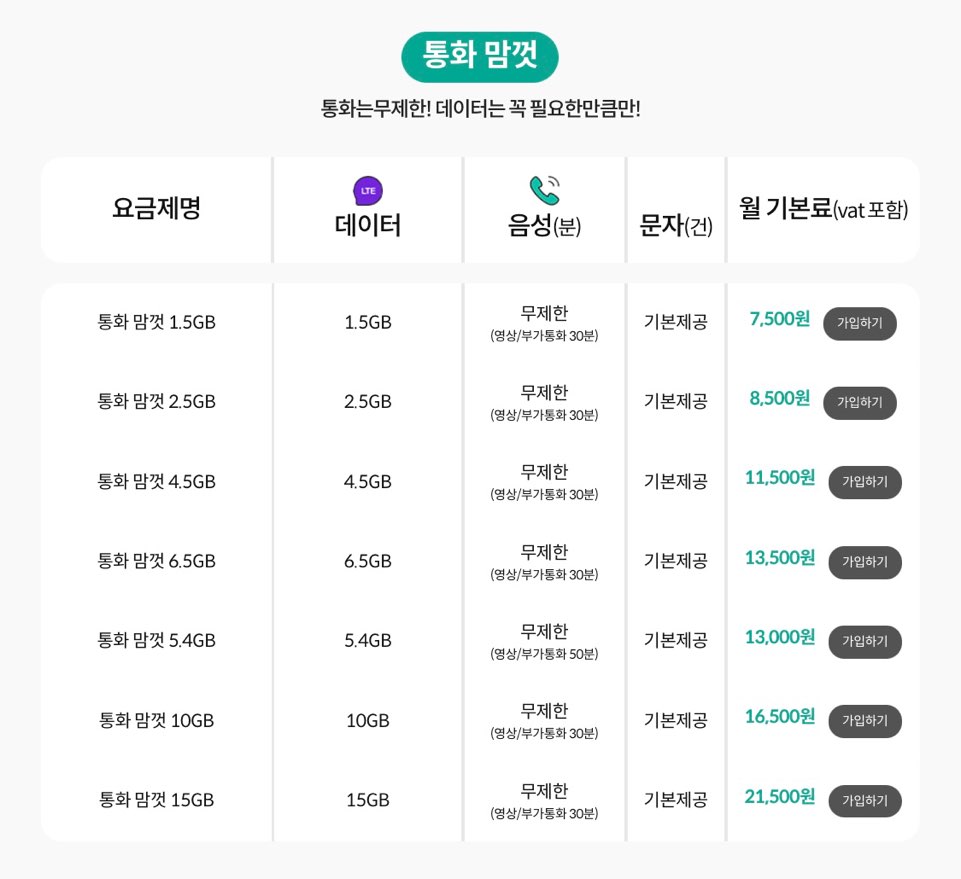 kt 알뜰폰