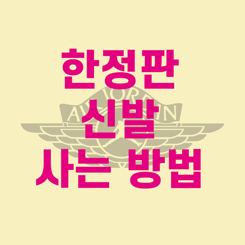  한정판 운동화,신발 사는 방법, 중개어플(kream) 사용 방법