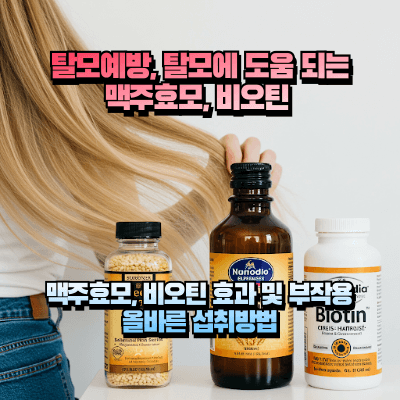 탈모예방 비오틴, 맥주효모 섭취방법 섬네일