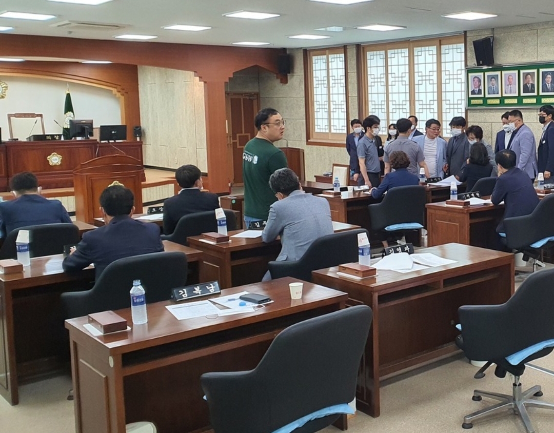  김제시의원 고미정 유진우 불륜 제명