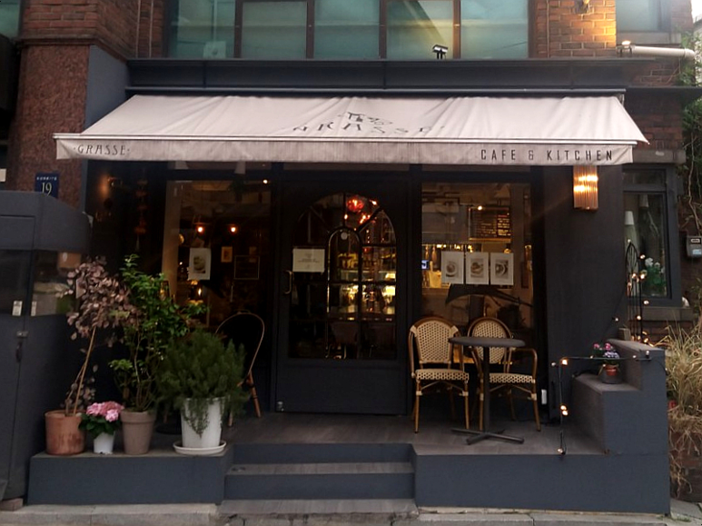 [변경] 카페 글라세 [고정식 어닝] 1