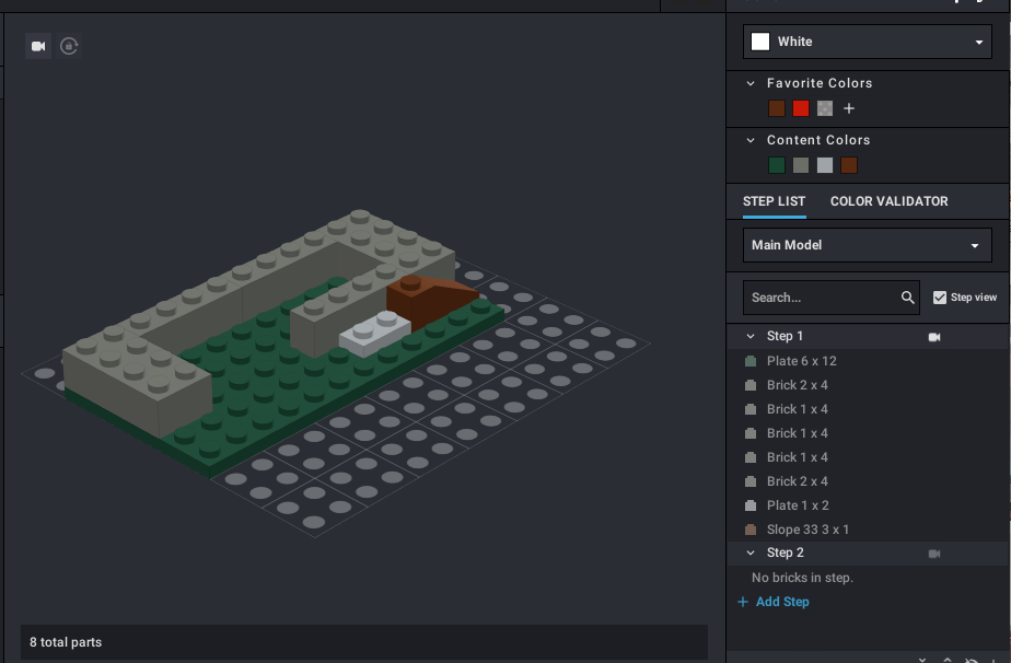 9747 타워 탈출 조립설명서 - 스텝 1