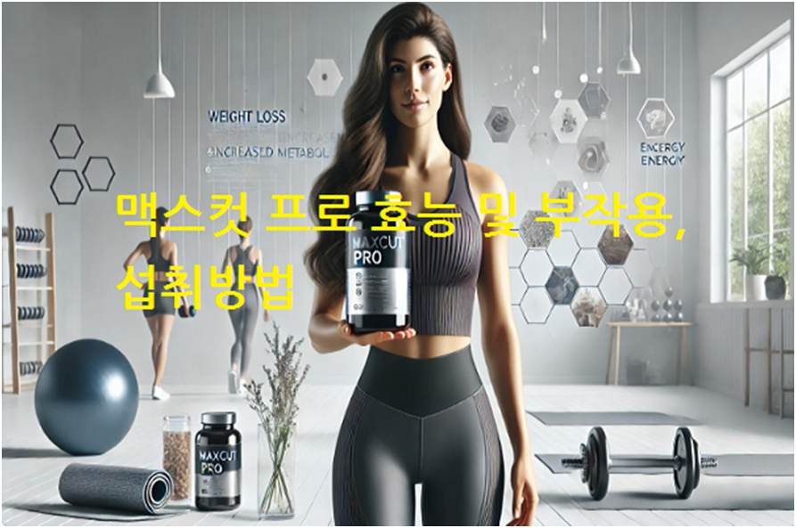 맥스컷 프로 효능 및 부작용, 섭취방법