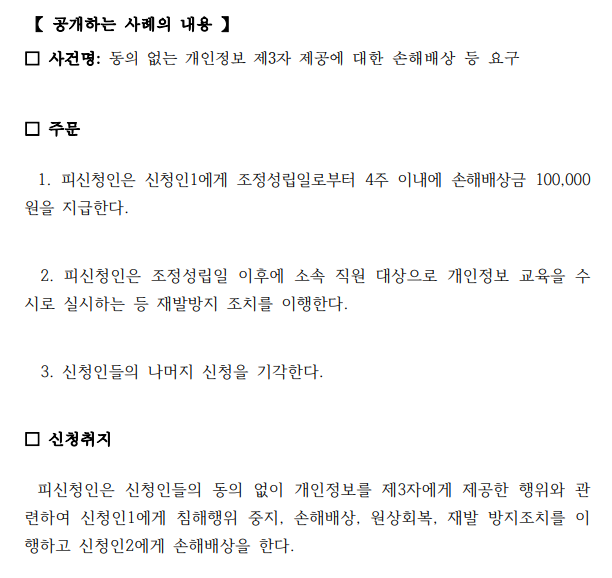  법원 사실조회촉탁에 따라 출입국기록을 제공한 시장은 개인정보보호법 위반