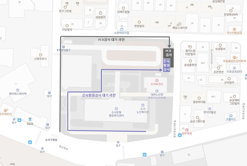  어린이집 등원을 위한 신속항원검사와  음성확인서 받기