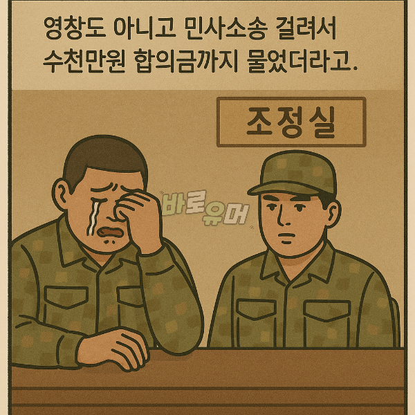 신병 잘못 건드리다 징역간 상말.. 신병 누군지 알고보니.. 8