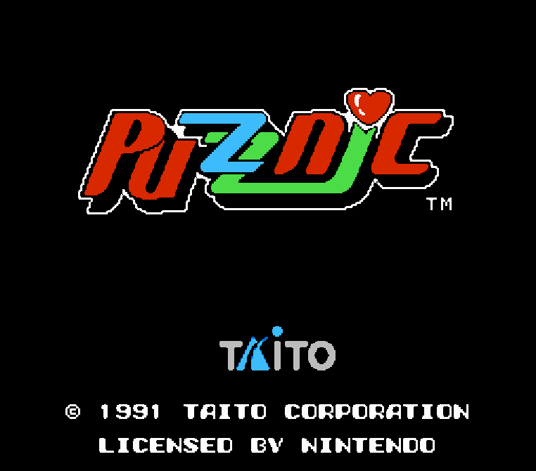 NES ROMS - Puzznic (EUROPE / 유럽판 롬파일 다운로드)
