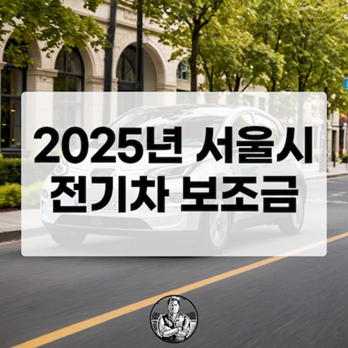 2025년 서울시 전기차 보조금 완벽 정리 (대상, 금액, 추가 혜택, 신청 방법)
