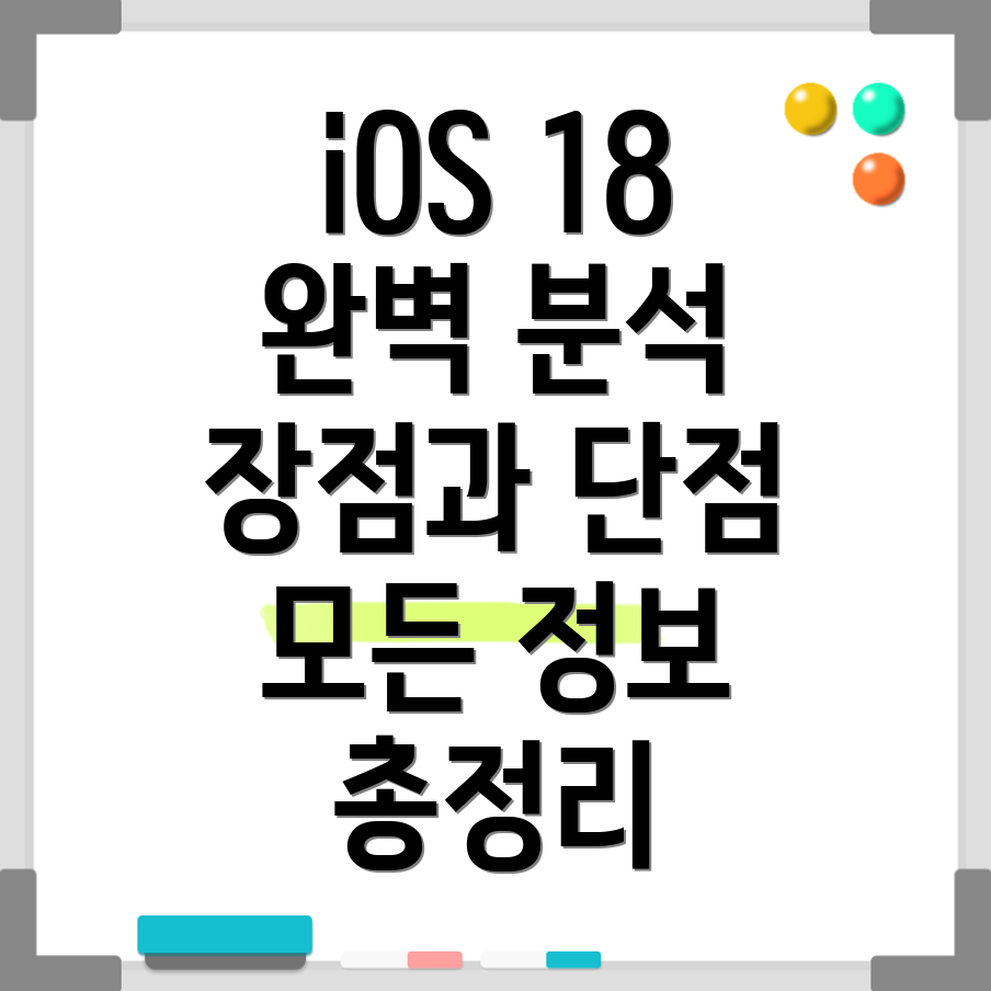 iOS 18 업데이트