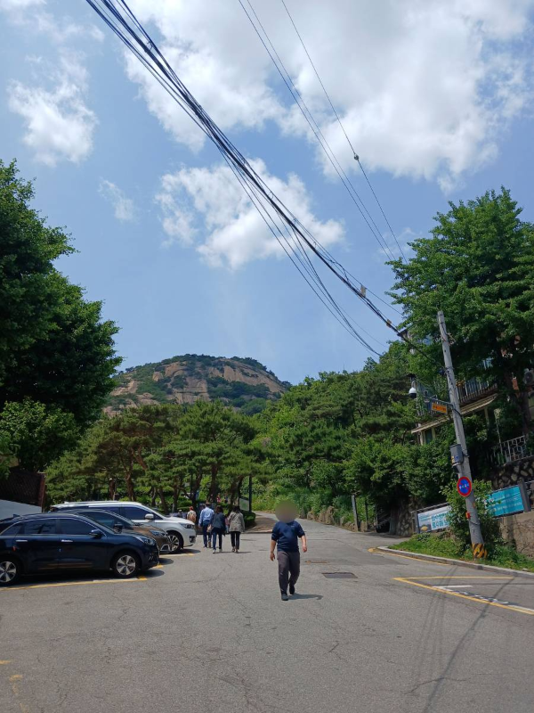 서울 인왕산 초입