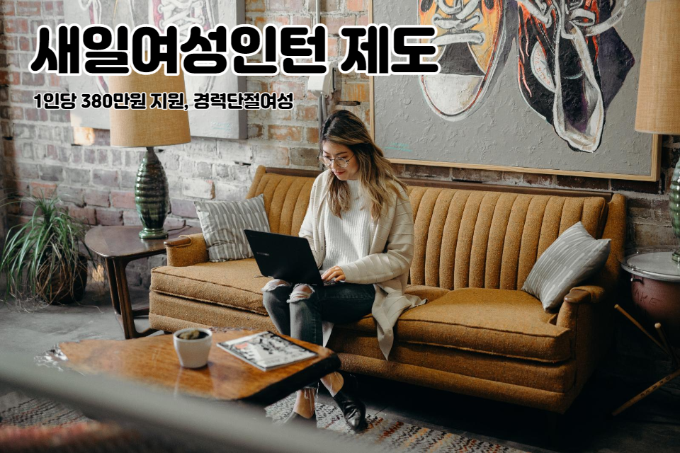  새일여성인턴 제도 1인당 380만원 지원!!! 신청 방법 및 사업 개요 (Feat. 경력단절여성 지원)