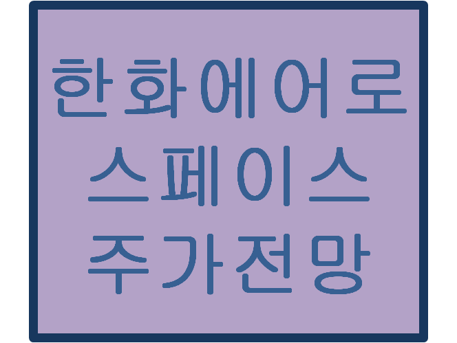  한화에어로스페이스(012450) 주가분석 및 이슈전망