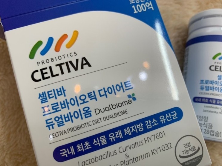  플란타럼 KY1032 커베터스 HY7601 체지방 감소 유산균 복용기