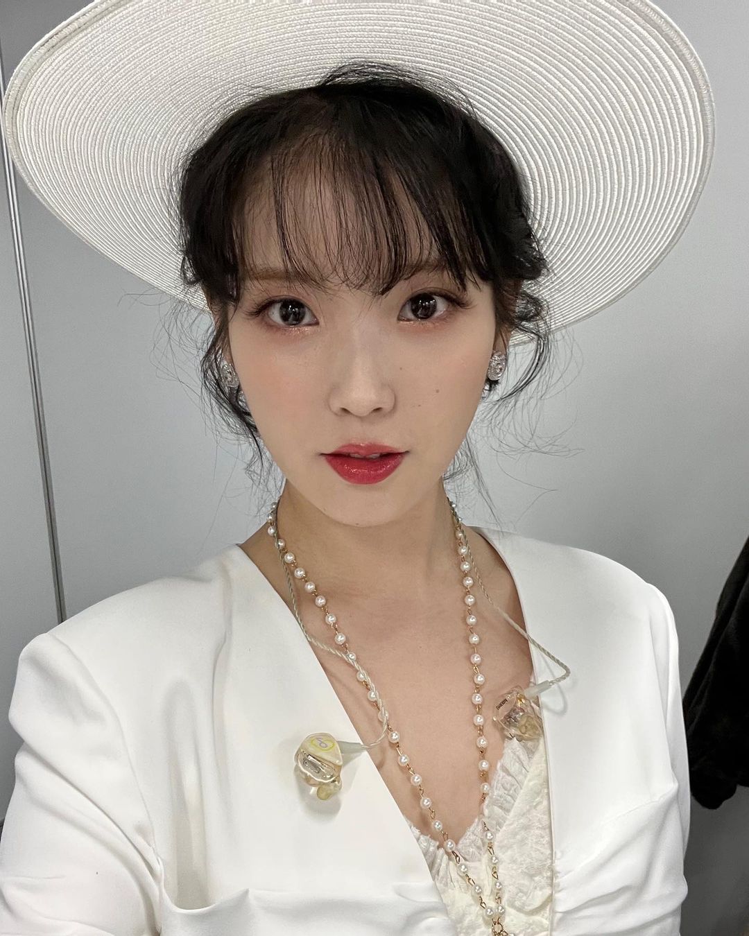  서른된 아이유 2022년 1월 인스타그램 셀카사진