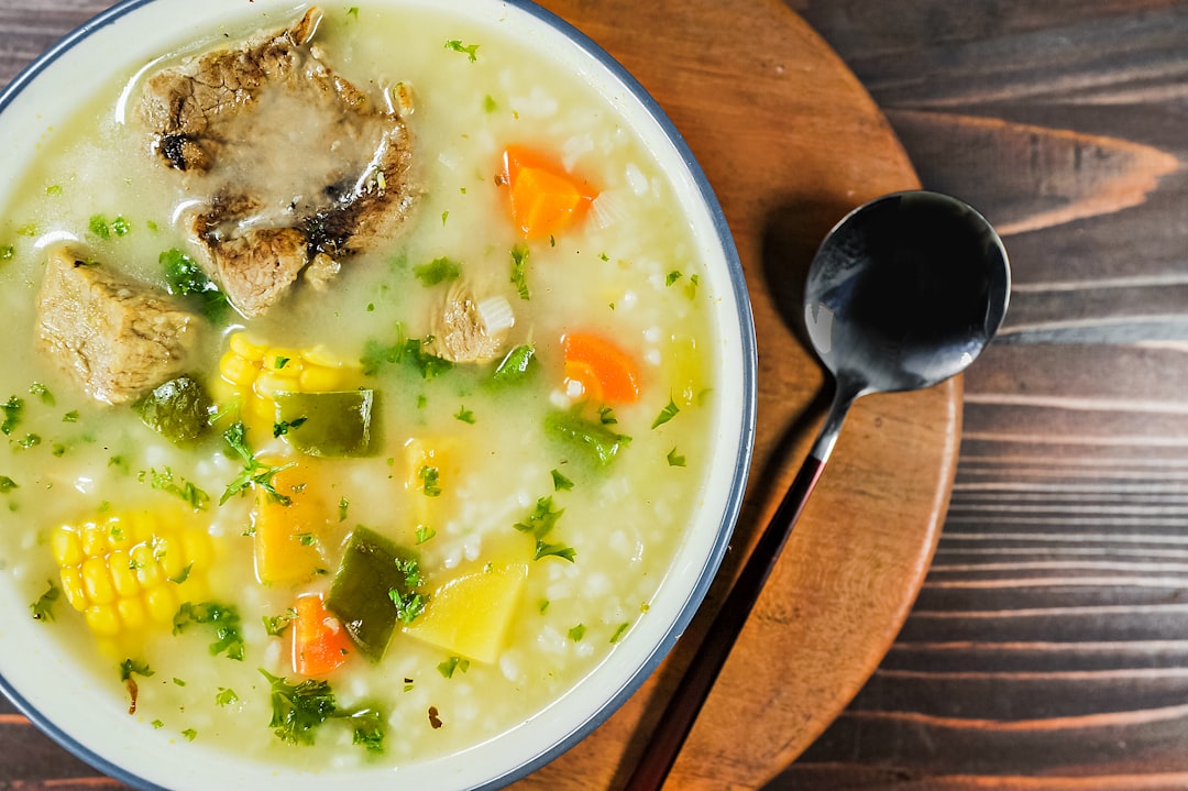 Cold soup.
