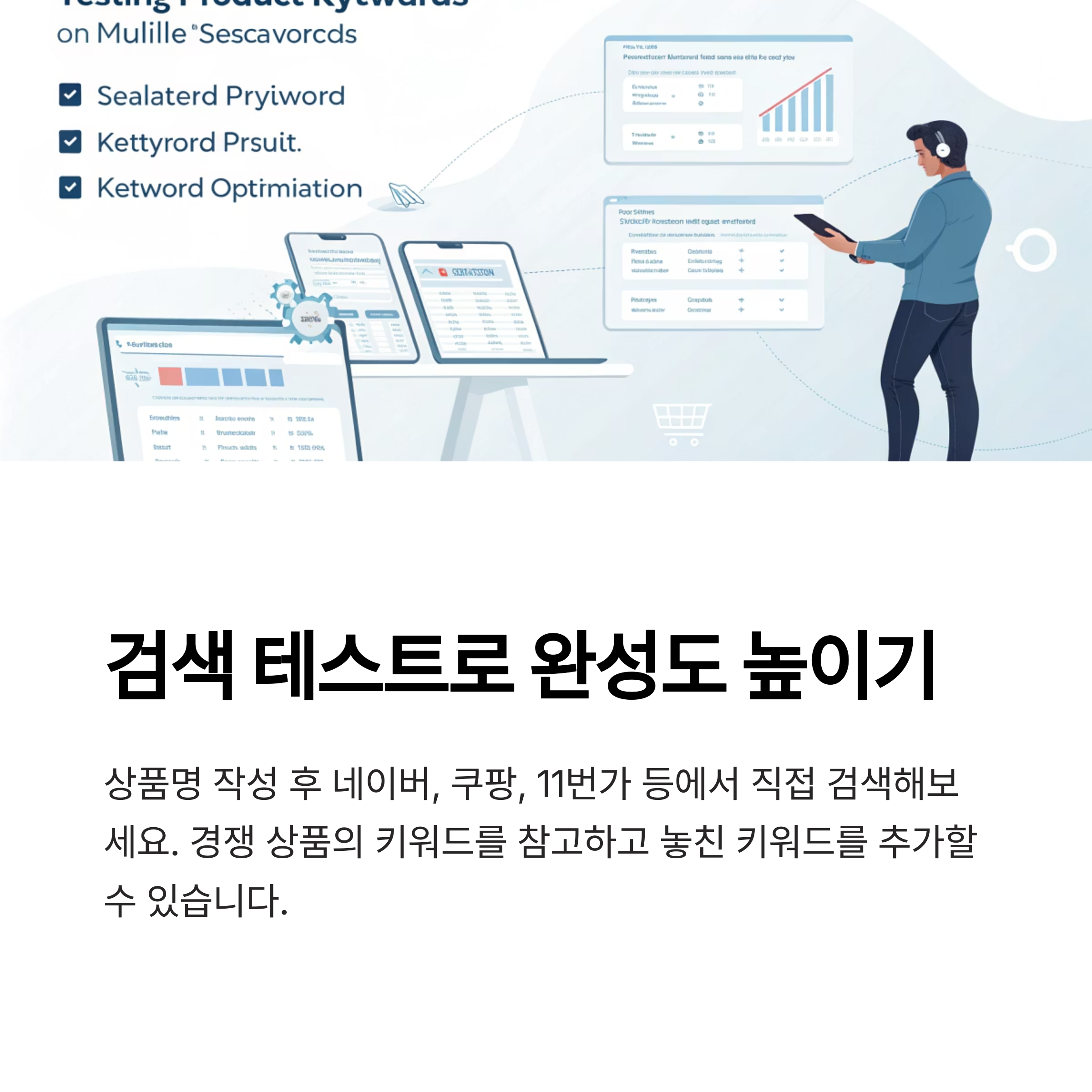 검색 테스트로 완성도 높이기