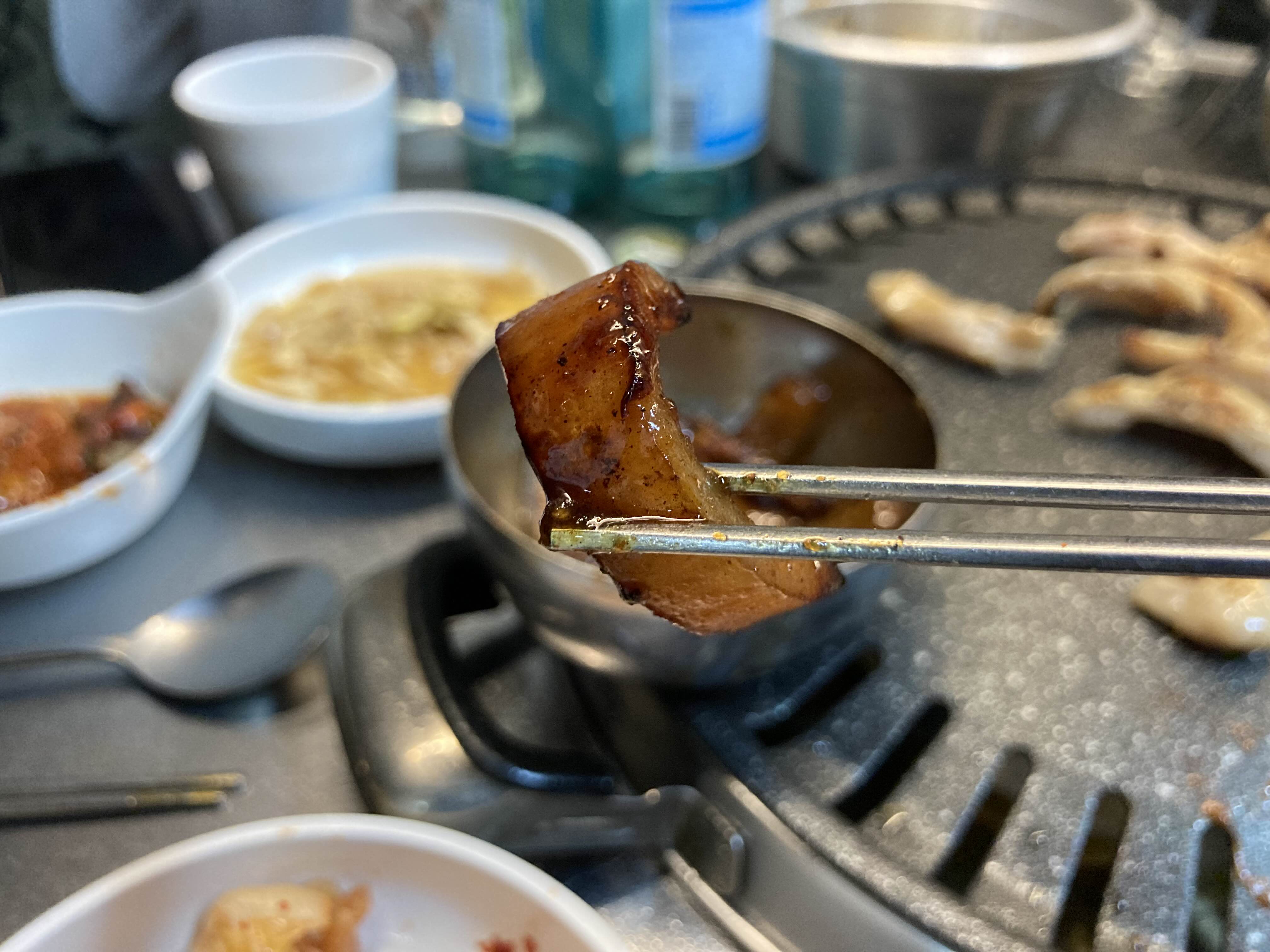 홍대 핫플 대포막창 껍데기