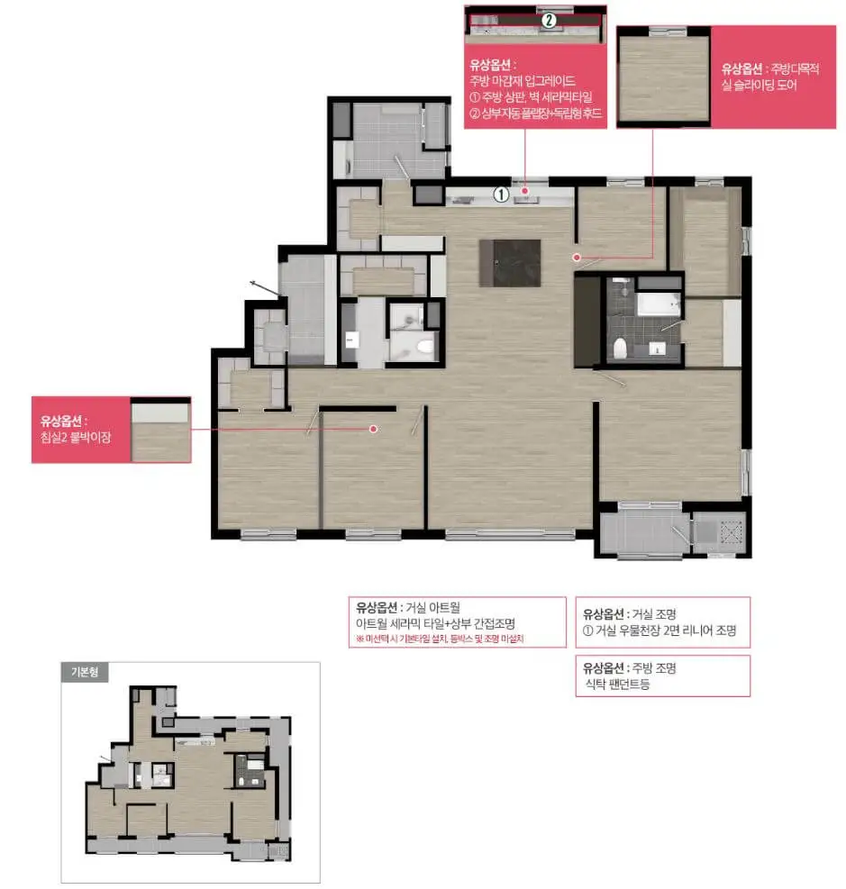 유형 평면도 135-2에 따름