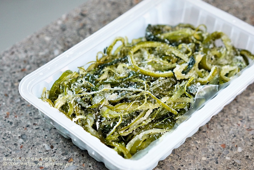 미역줄기볶음 만드는 법 비린내 없음 내가 좋아하는 미역줄거리 일주일간 볶음 반찬 3