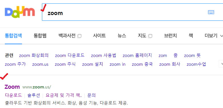 다음에서_zoom_검색
