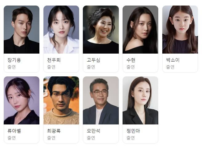 히어로는 아닙니다만 등장인물 출연진
