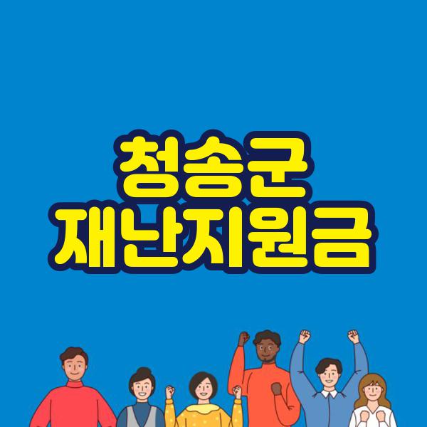 청송군 재난지원금