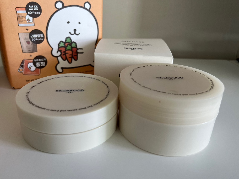 스킨푸드-SKINFOOD-당근패드케이스-뉴당근패드케이스