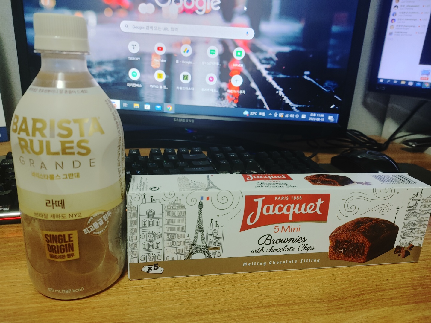  [코스트코 추천] 달달함의 끝판왕 미니 브라우니 자케 jacquet (with 바리스타룰스 그란데)