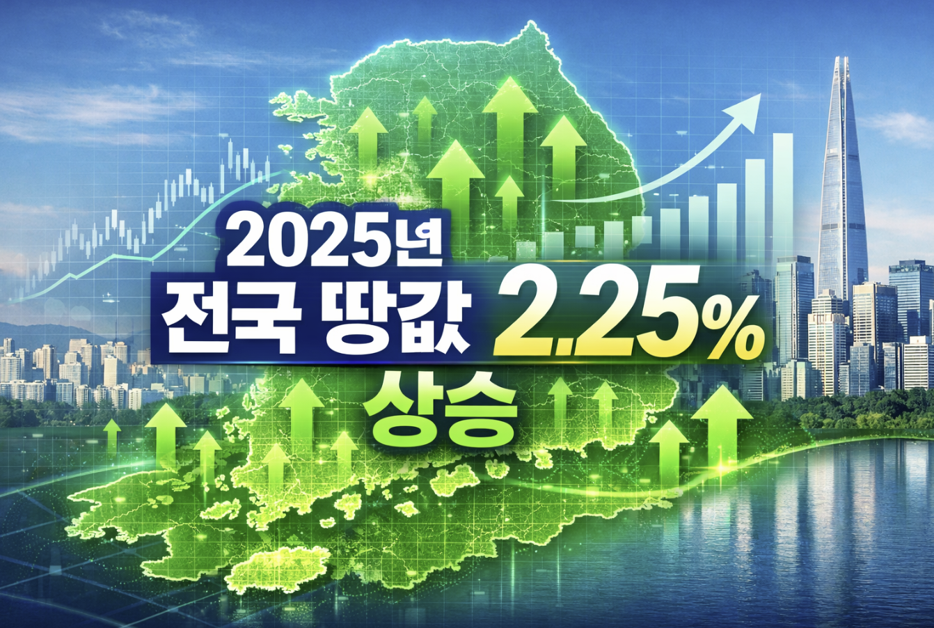 2025년 전국 땅값