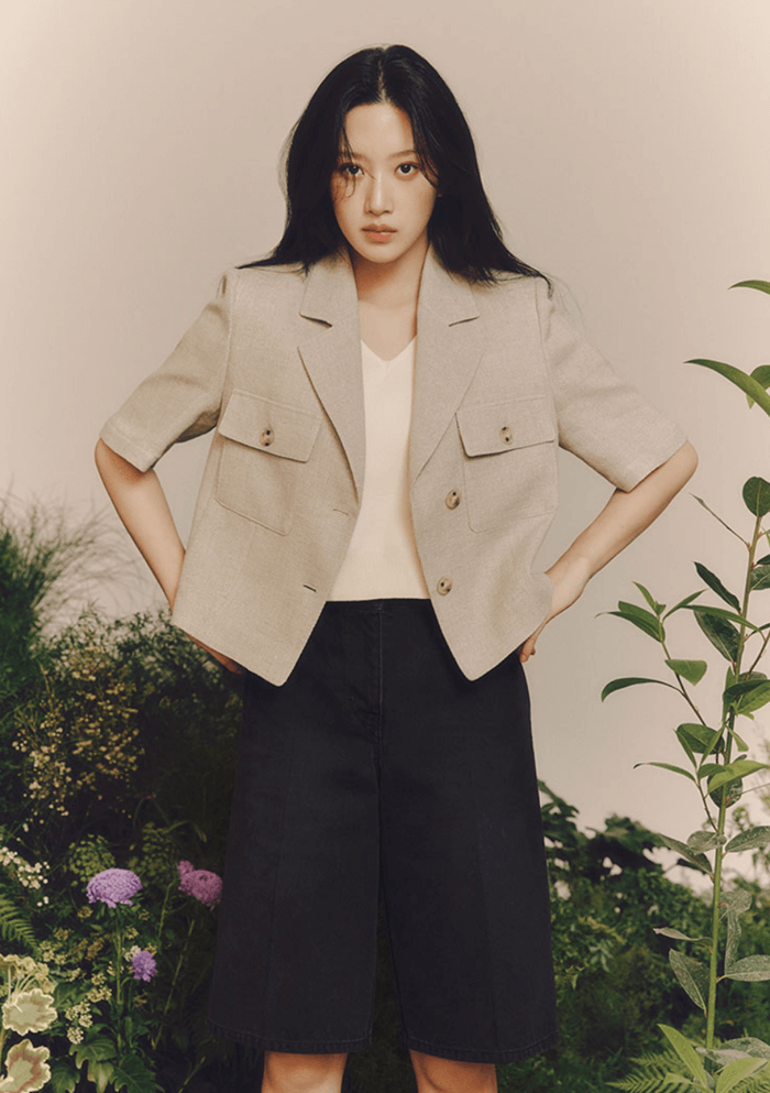  동상이몽2 (249회) 서하얀 반팔자켓 _ 온앤온 테일러드 썸머 반팔 자켓 (서하얀 패션)