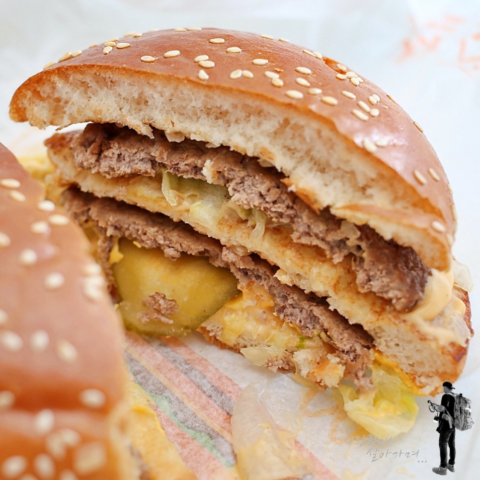 쿼터파운드 치즈버거 맥도날드 신메뉴 레고랜드 투게더팩 7